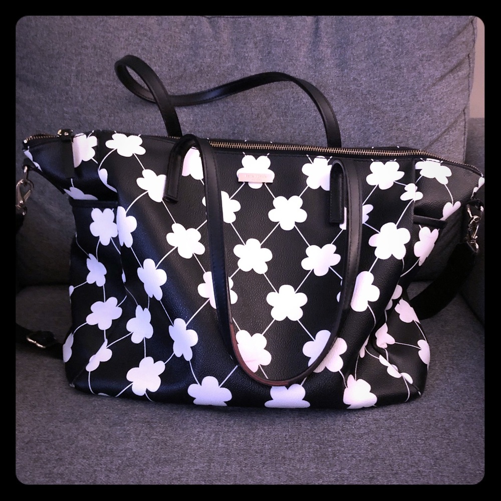 Kate Spade diaper bag with detachable strap.